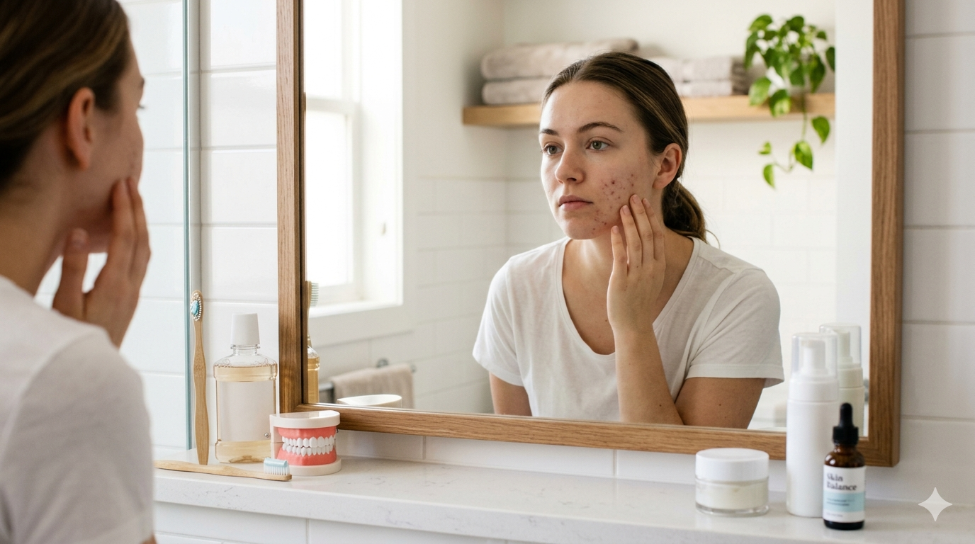Can Gum Disease Cause Bad Skin and Acne?